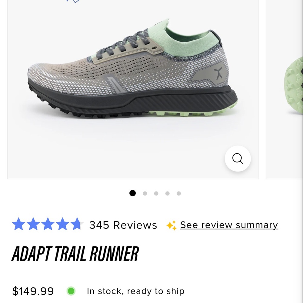 Flux Footwear Adapt Trail Runner in Moonrise